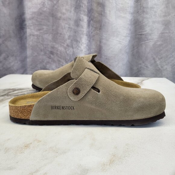 Birkenstock Tan Suede Loafers - Picture 14 of 15